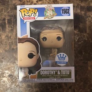 Funko Exclusive Dorothy & Toto Figure - Brown and Blue